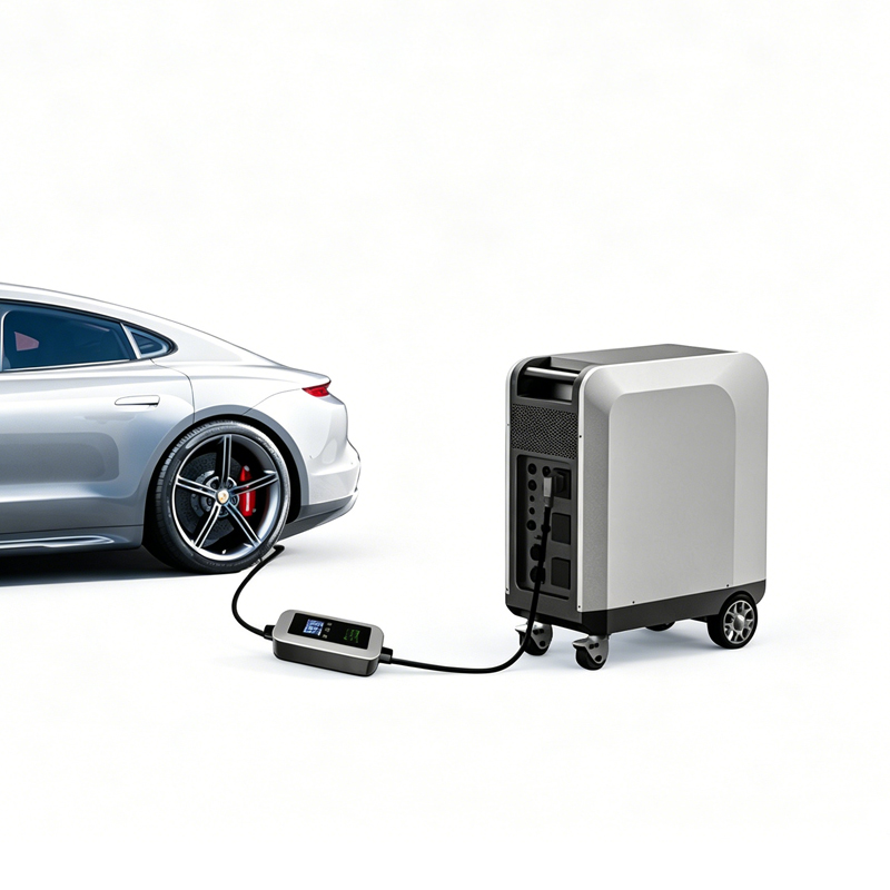 Solar Emergency Charger - Yeni Güneş Enerjili Elektrikli Araç Şarj