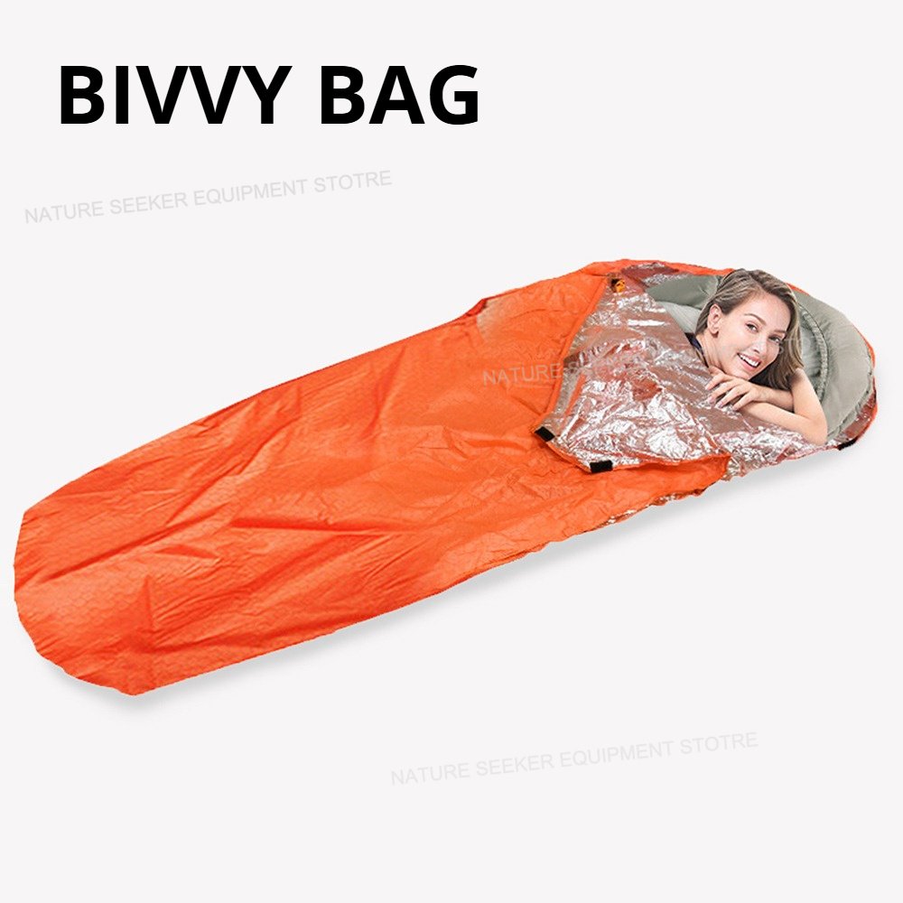 Bivy Bag Emergency - Acil Durum Termal Uyku Tulumu –
