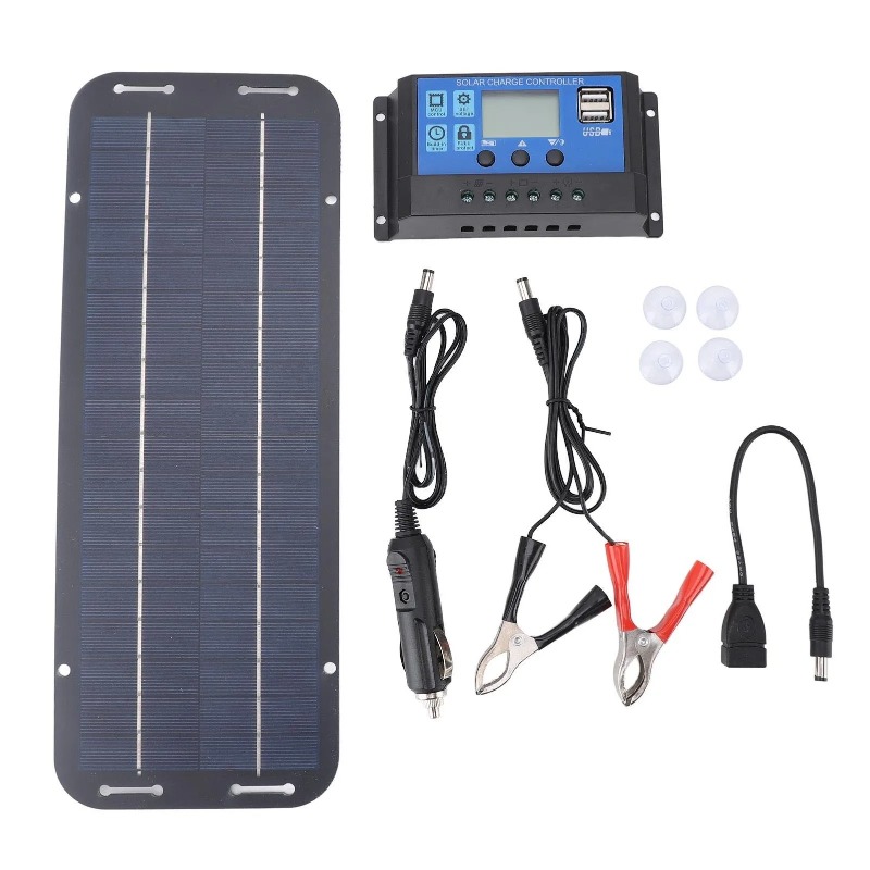 6W 5V Esnek Güneş Paneli Şarj  - Solar Emergency Charger incelemesi ve fiyatı