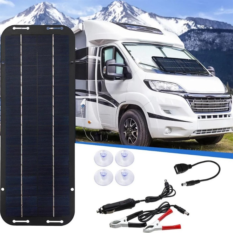 6W 5V Esnek Güneş Paneli Şarj  - Solar Emergency Charger incelemesi ve fiyatı