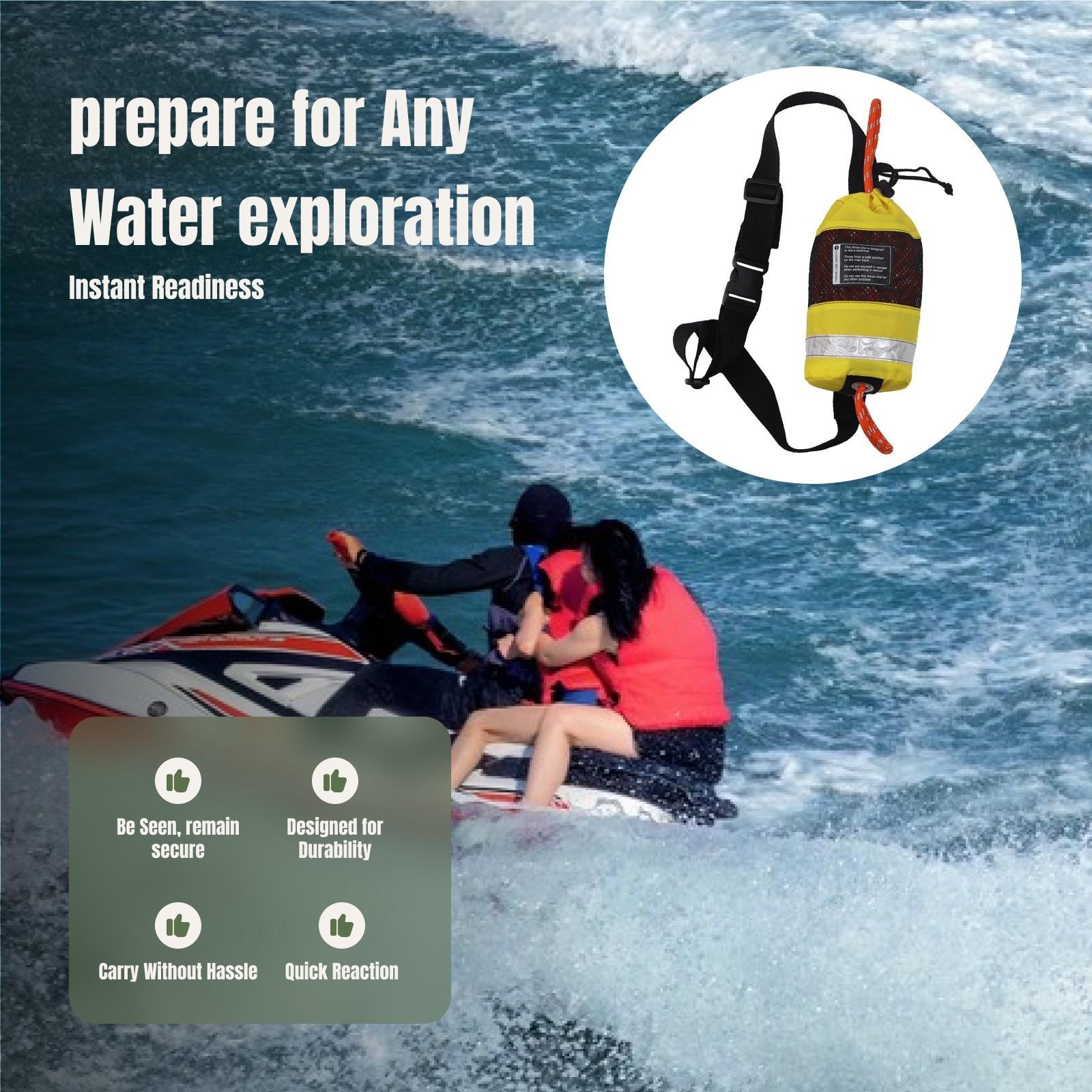 Kayık Atma Halatı Çantası, Yan - Rescue Rope Throw incelemesi ve fiyatı